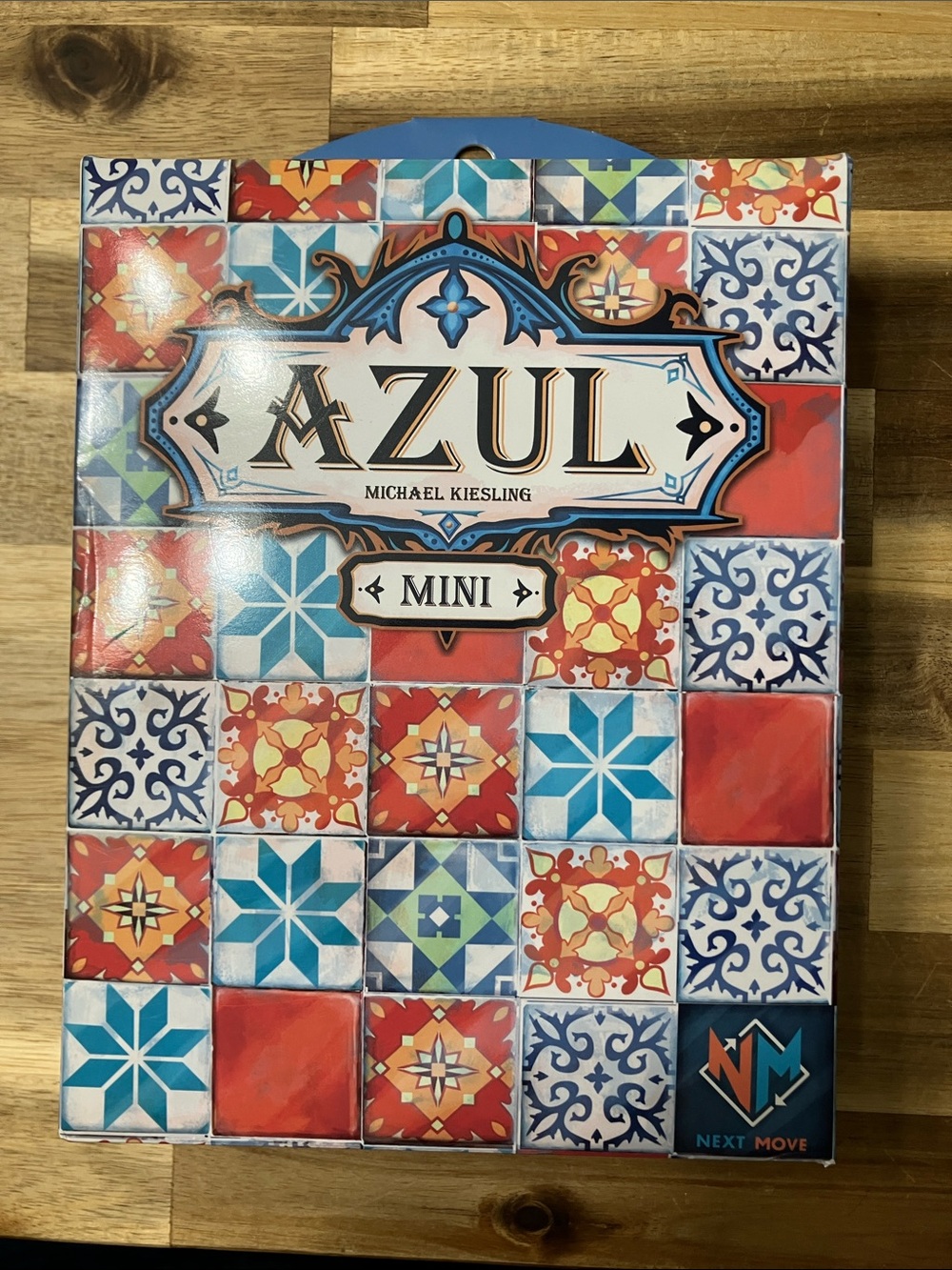 Azul Mini Board Game by Michael Kiesling